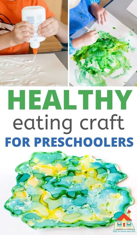 Healthy Crafts For Preschool, Food Groups Preschool, Preschool Healthy Eating, Healthy Food Activities For Preschool, Healthy Food Activities, Healthy Food Art, Preschool Food, Pencil Control, Healthy And Unhealthy Food