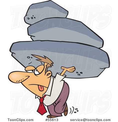 Cartoon Exhausted Business Man Carrying the Burden of a Heavy Boulder Load Gesture Drawing Poses, Cartoon Wallpaper Hd, Cartoon People, Art Drawings Sketches Pencil, Character Design Sketches, Gesture Drawing, Cartoon Man, Daily Pictures, Human Poses Reference