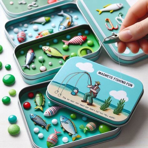 17 Fantastic Mint Tin Crafts To Unleash Your Inner DIY Master - My Besuited Home Altoid Tin Games Diy, Altoid Tin Ideas Miniatures, Mint Tin Crafts, Tin Ideas, Tin Crafts, Matchbox Crafts, Aluminum Can Crafts, Match Boxes, Altoid Tin