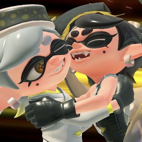 Callie X Marie, Marie And Callie, Callie Marie, Splatoon Squid Sisters, Splatoon Squid, Squid Sisters, Callie And Marie, Splatoon 2 Art, Duos Icons