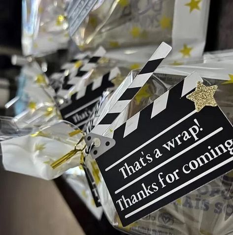 Hollywood Party Favors, Movie Theater Party, Cinema Party, Movie Party Favors, Movie Night Birthday Party, Hollywood Party Theme, Movie Themed Party, Xmas 2024, Hollywood Theme