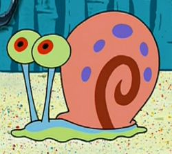 Gary The Snail From Spongebob, Gary Snail, Spongebob Nails, Gary The Snail, Tutorial On Drawing, Spongebob Characters, Spongebob Painting, Spongebob Party, Spongebob Birthday