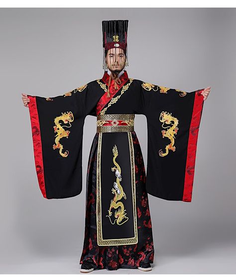 Chinese Emperor Clothing, Ancient Chinese Clothing Men, Emperor Outfit, Traditional Chinese Clothing Male, Chinese Outfits Traditional, Han Dynasty Clothing, Chinese Dressing, Gown Traditional, Imperial Clothing