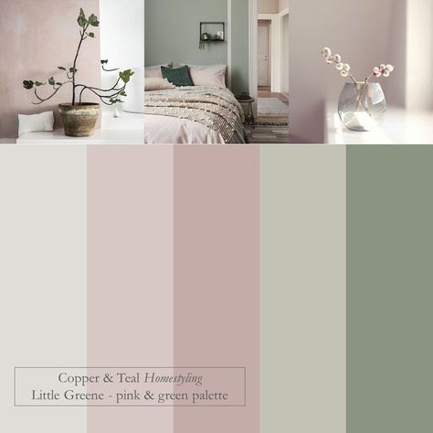 Girls Bedroom Colors, Bedroom Color Combination, Sage Green Bedroom, Bedroom Colour Palette, Regal Design, Dekorasi Kamar Tidur, Pink Bedrooms, Bedroom Color Schemes, Room Color