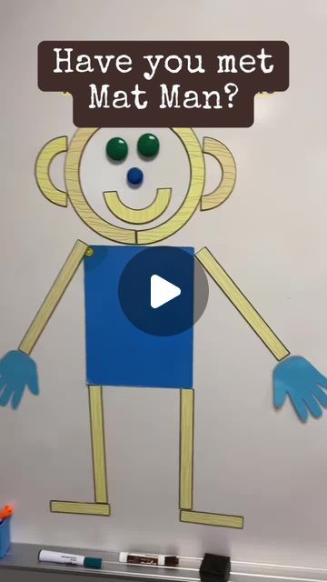 Preschool Vibes on Instagram: "Meet Mat Man, our friendly hero from Handwriting Without Tears® and the Get Set for School™ Pre-K program! Mat Man isn't just a fun character; he's a crucial teaching tool that introduces children to important pre-writing concepts such as size recognition, placement, and sequence skills. Before diving into writing, children must master these readiness skills, which Mat Man helps teach effectively. Additionally, he promotes body awareness, social skills, and sharing. In this video, we explore how Mat Man is used in our classroom to prepare children for writing, making learning an engaging and interactive experience. Join us to discover how you can start teaching your children to build their very own Mat Man and why he's so essential for developing early litera Mat Man Preschool, Mat Man Song, Writing Concepts, Preschool Vibes, All About Me Preschool Theme, Me Preschool Theme, Mat Man, Handwriting Without Tears, All About Me Preschool