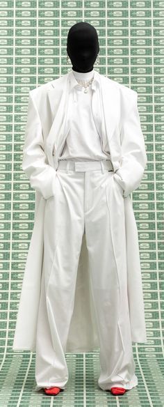 All White Outfit Men Formal, Male White Outfit, All White Suit, White Outfit Male Aesthetic, Mens White Outfit, Male White Suit Aesthetic, White Fantasy Mens Clothes, Full White Outfit, White Suit Men