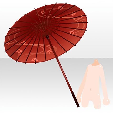 Chinese Parasol, Japanese Parasol, Umbrella Drawing, Chinese Umbrella, Floral Umbrellas, Clown Party, Japanese Umbrella, Clothing Design Sketches, Anime Accessories