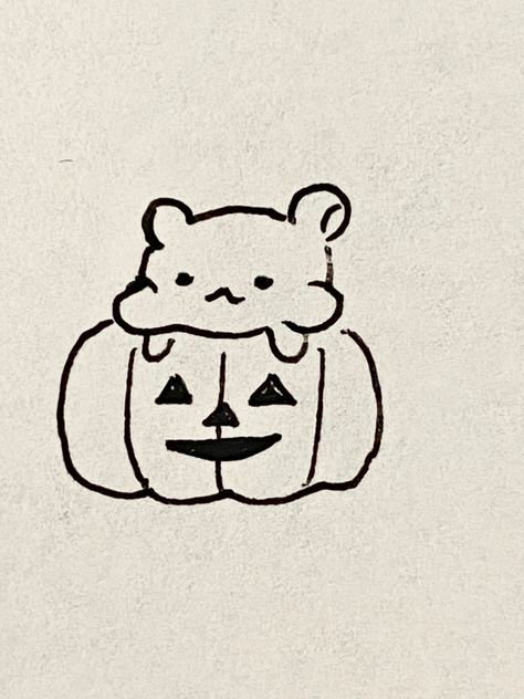 Pumpkin Doodle, Fun Doodles, Speed Draw, Pumpkin Drawing, Carving Pumpkins, Drawing Drawing, Pumpkin Art, Sticker Ideas, Mini Drawings