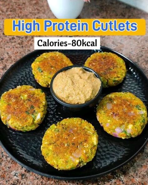 Veg Starter Recipes, Veg Cutlet Recipes, High Protein Gluten Free, Easy Evening Snacks, High Protein Vegetarian Recipes, Healthy Indian Recipes, Healthy Lunch Meal Prep, Indian Cooking Recipes, Tasty Recipes Videos