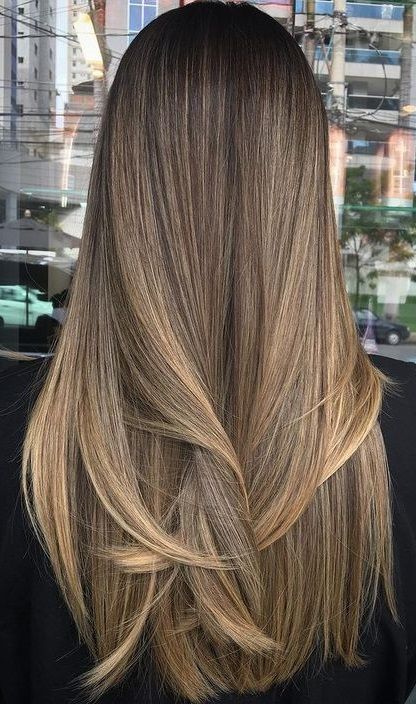 Balayage Front View, Hairstyles List, Color Rubio, Fall Hair Trends, Hair Color Light Brown, Brown Hair Balayage, Trendy Hair Color, Haircut And Color, Hair Inspiration Color