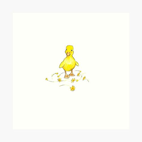 Ducking Tattoo, Duckie Tattoo, Duckling Tattoos, Yellow Duck Tattoo, Ducky Tattoo, Little Duck Tattoo, Duckling Tattoo, Baby Duck Drawing, Duckling Drawing