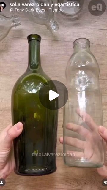 Best From Waste Ideas, Bottle Decoration Ideas, Reuse Ideas, Porcelain Decor, Plastic Bottle Flowers, Bottle Decoration, Diy Glass Bottle Crafts, Wine Bottle Art, Glass Bottles Art