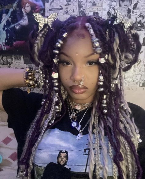 Y2k Hairstyles Black Women, Y2k Braids, Cute Box Braids, Y2k Hairstyles, Cute Braided Hairstyles, Cute Box Braids Hairstyles, Pelo Afro, Protective Hairstyles Braids, Pretty Braided Hairstyles