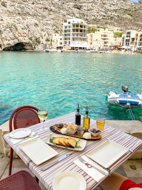 Malta Restaurant, Malta Itinerary, Malta Vacation, Mediterranean Lunch, Malta Food, Malta Travel Guide, Gozo Malta, Foods To Try, Malta Travel