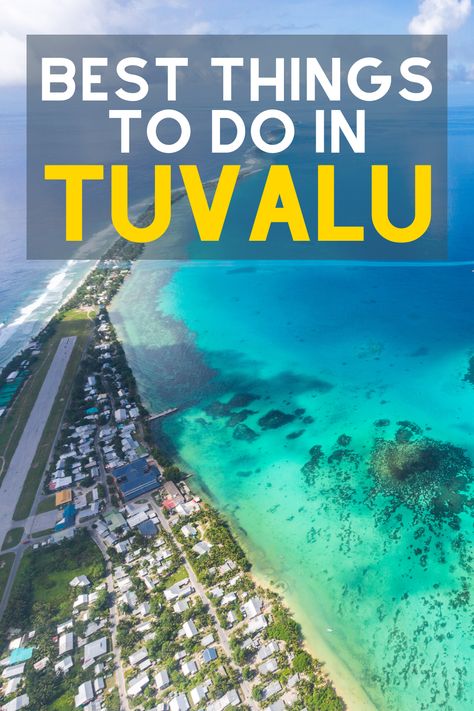 Best things to do in Tuvalu Tuvalu Island, South Pacific Islands, Australia Backpacking, Oceania Travel, Visit Australia, Breathtaking Places, Going On Holiday, Travel Locations, South Pacific