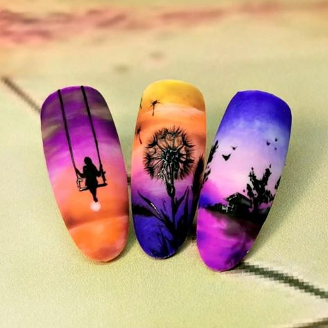 Ombre Nail Art, Classy Nail Art Ideas, Art Scenery, Secret Nails, Ombre Nail Art Designs, Ombre Nail, Nail Art Ombre, Paws And Claws, Classy Nails