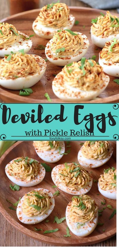 Party Deviled Eggs, Breakfast Birthday Party, Birthday Brunch Party, Deviled Eggs Relish, Deviled Eggs With Relish, Thanksgiving Deviled Eggs, Perfect Deviled Eggs, Spicy Deviled Eggs, Fried Deviled Eggs