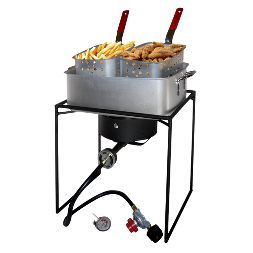 Outdoor Cooker and Fry Pan Set Outdoor Deep Fryer, Outdoor Fryer, Fish Fryer, Bbq Grill Island, Camping Cooker, Outdoor Cooker, Modular Outdoor Kitchens, Grill Island, Outdoor Stove