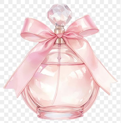 Perfume Ideas Design, Coquette Lipstick, Coquette Perfume, Pink Object, Pink Objects, Lavender Png, Perfume Png, Makeup Themes, Bottle Chandelier