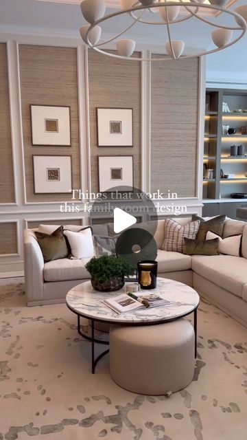 SOPHIE PATERSON on Instagram: "One of my all time favourite rooms for one of my all time favourite clients. This room is all about comfort, understated luxury with a relaxed feel. 🤍 #familyroom #interiordesign #livingroom #interiordesign" Sophie Paterson Interiors Living Rooms, Sophie Patterson Interior Design, Sophie Paterson Interiors, Sophie Paterson, Understated Luxury, Secret Rooms, Family Room Design, Luxury Living Room, Living Room Interior