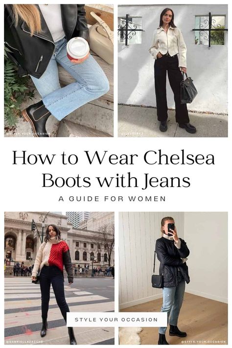 Chelsea Boots Outfit Women Work, Chelsea Boots Outfit Winter, Chelsea Boots And Jeans, What To Wear With Chelsea Boots, Brown Chelsea Boots Outfit, Chelsea Boots With Jeans, How To Style Chelsea Boots, Chelsea Boot Outfits Women, Chelsea Boots Outfits