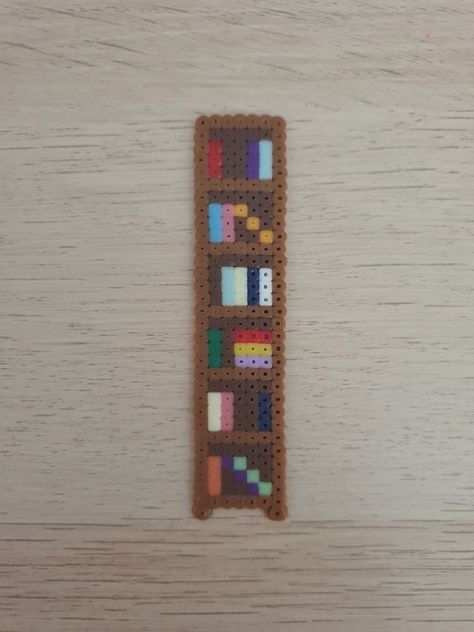 Perler Bead Bookmarks Pattern, Perler Bookmark, Pearl Plates, Hammer Beads, Melting Art, Hamma Beads Ideas, Easy Perler Bead Patterns, Hamma Beads, Beads Design