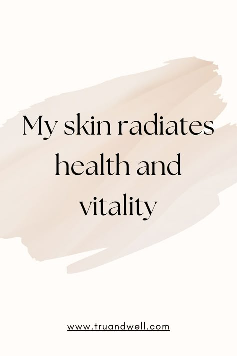 positive skincare affirmations Healing Skin, Skin Care Vision Board, Skin Care Affirmation, Daily Self Care Routine, Skincare Affirmations, Skincare Vision Board, Perfect Skin Affirmations, Skincare Quote, Healthy Skin Affirmations