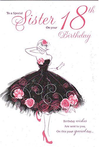 Sister Happy 18th Birthday To You Birthday Card - Pink Balloons Birthday Card http://www.amazon.co.uk/dp/B00A247RD2/ref=cm_sw_r_pi_dp_ABfTub1X4DPQY Pink Balloons Birthday, 18th Birthday Wishes, Happy 18th Birthday, Decorating Frosting, 18th Birthday Cards, Sister Birthday Card, Cake Decorating Frosting, Balloons Birthday, Birthday Cards For Women