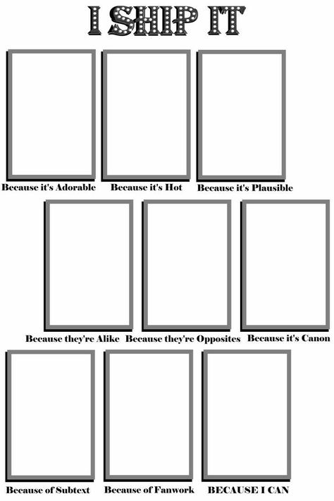 Funny Charts, Drawing Meme, Character Sheet Template, Art Style Challenge, Drawing Ideas List, Character Template, Creative Drawing Prompts, Ship Drawing, Ship It