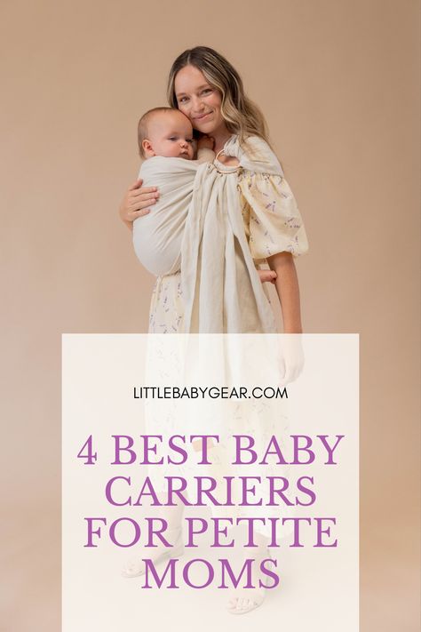 All baby carriers feel too bulky and uncomfortable to you? Here you'll find out what is the best baby carrier for petite mom!.
#Best_Baby_Carrier #Ring_Sling #Baby_Carriers #Baby_Wraps Best Baby Carrier, Baby Carriers, Baby Wraps, Breast Pumps, Baby Carrier, Baby Wearing, Little One, How To Plan, Fabric