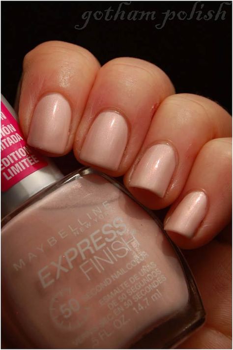 maybelline pink glimpse Maybelline Nail Polish, Tape Nail Designs, Best Nail Polish Brands, Nail Polish Brands, Best Nail Polish, Simple Nail Art Designs, Great Nails, Awesome Designs, Popular Nails