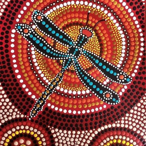 Pointalism Art, Aboriginal Art Dot Painting, Word Art Poster, Stone Mandala, Group Art Projects, Rainbow Serpent, Aboriginal Dot Painting, Indigenous Australian Art, Aboriginal Dot Art