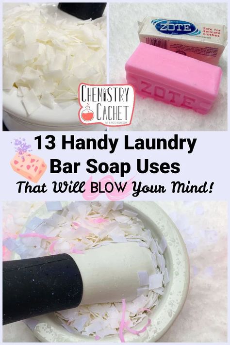 Check out these ultimate laundry hacks with all the unique, handy uses for laundry bar soap! We break down Zote VS Fels Naptha, how they work then amazing ways to use them around the home! Laundry Bar Soap, Laundry Soap Bar, Zote Soap, Laundry Bar, Ink Stain Removal, Diy Makeup Brush, Fels Naptha, Cleaning Paint Brushes, Homemade Laundry Detergent