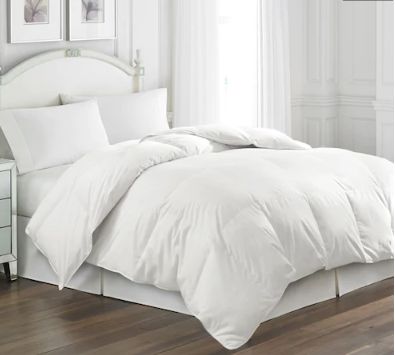 Kohl’s Black Friday: Hotel kSuite White Goose Feather & Down Comforter ONLY $50.99 (Reg $130) White Down Comforter, Feather Comforter, Bed Linen Design, Down Comforters, Goose Feather, White Comforter, Hotel Suite, White Goose, Kathy Ireland