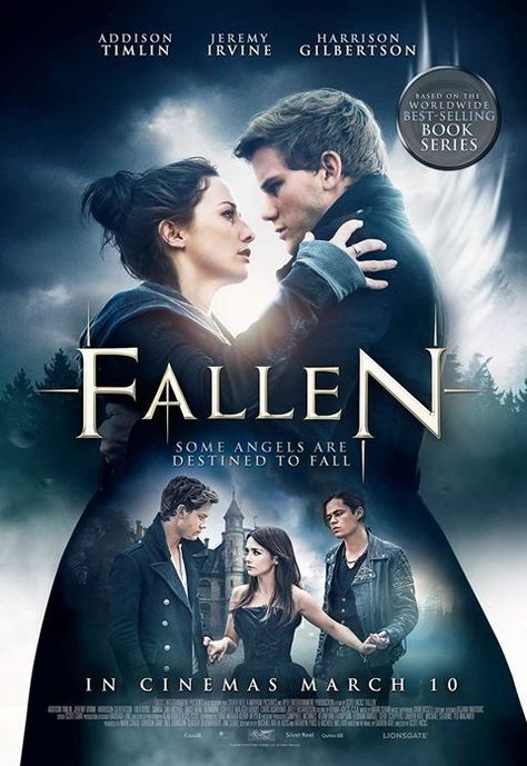 Fallen Saga, Jeremy Irvine, Light Movie, Lauren Kate, Fallen Series, Romantic Fantasy, Fallen Book, Fantasy Movies, Good Movies To Watch