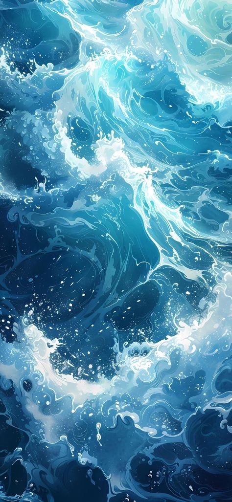 Blue Water Aesthetic Wallpaper, Ocean Asthetics Wallpaper, Ocean Aesthetic Wallpaper Desktop, Wave Wallpaper Iphone, Minimalist Floral Wallpaper, Blue Ocean Wallpaper, Wow Wallpaper, Cyan Wallpaper, Blue Grey Background