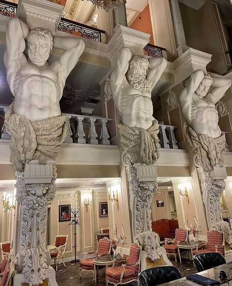 Imperial Hotel, Lounge Club, Kids Interior Room, Fancy Houses, Modern Restaurant, Roman Fashion, Aesthetic Rooms, Classical Architecture, Kids Interior