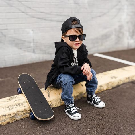 Looking to collaborate? We’d LOVE to connect! 😜🤙🏻 • • #babyboyfashion #boymoms #babysneakers #babyoutfit #boyfashion #toddlerfashion #babiesofinstagram #stylishkids #babyclothes #babyfashion #babies #explorepage #viral #style #kidswithstyle #killingitdaily #skater #skaterboy #converse #hmclothing Skate Boy, Skateboard Photos, Baby Birthday Photoshoot, Skateboard Pictures, Baby Boy Hairstyles, Toddler Outdoor, 1st Birthday Pictures, Skateboard Photography, D Love