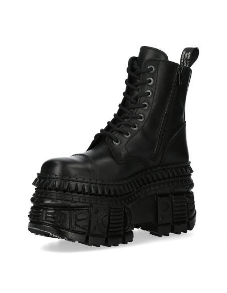 M-WALL083C-S3 Platform Shoes Boots Goth, New Rock Platform Boots, New Rock Platforms, Gothic Platform Boots With Grommets, Gothic Combat Boots With Chunky Platform, New Rock Boots, New Rock, Fancy Shoes, Long Blonde Hair