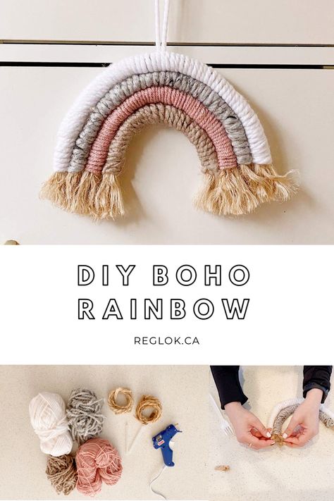 Boho Rainbow Craft, Diy Boho Rainbow Party Decor, Diy Boho Birthday Decorations, Diy Boho Baby Shower Decor, Boho Rainbow Diy, Diy Boho Rainbow, Whipped Matcha, Rainbow Centerpiece, Balloon Hacks