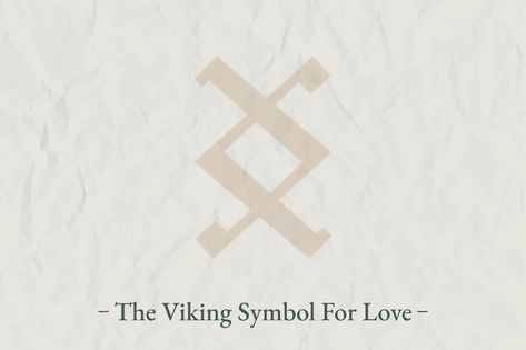 Symbols For Forever, Symbols For Eternal Love, Norse Symbol For Love, Viking Love Symbol, Eternal Love Tattoo Symbols, Symbols Of Marriage, Viking Love Tattoo, Viking Symbol For Love, Viking Symbol For Family