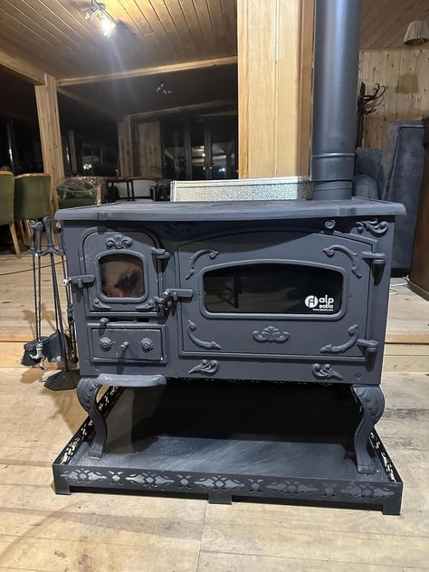 Amazon.com: Cast iron wood cook stove/wood burning stove with oven/Range stove/Kitchen stove/Cooker : Home & Kitchen Wood Burner Stove Cooking, Wood Burning Stove Cooking, Stove With Oven, Wood Cook Stove, Stove Kitchen, Range Stove, Tiny House Big Living, Kitchen Cooker, Stoves Cookers