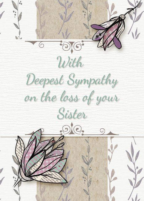 Loss Of Mother In Law, Loss Of Grandmother, Loss Of Sister, Sympathy Quotes, Loss Of Mother, Flowers Card, Deepest Sympathy, Applique Templates, Card Sentiments