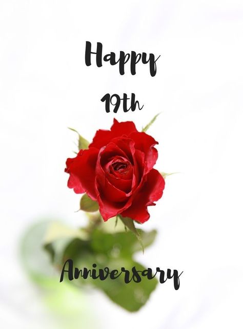 1st Wedding Anniversary Gift Ideas, Happy 19th Anniversary, Wedding Anniversary Gift Ideas, Anniversary Quotes For Him, Anniversary Crafts, 19th Wedding Anniversary, 1st Wedding Anniversary Gift, 19th Anniversary, Wedding Anniversary Quotes