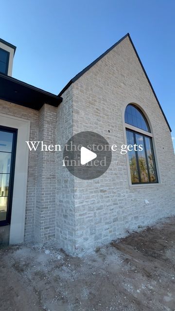 Bear Creek Homes - Luxury Home Builder-Oklahoma on Instagram: "It’s all coming together

This luxury Alba build features a brick and stone exterior.

DM us to learn more about this Edmond home.

#framing #constructionsite #bearcreekhomes #luxurythatlives #edmondhomes #edmondluxuryhomes #homebuilder #okchomebuilder #luxuryhomes #luxurylifestyle #luxuryhome #luxurydesign #oklahomahomes #oklahomahomebuilder #tudorstylehomes #tudorhouse #tudorhome" Stone And Brick House Exterior, Exterior Stone Cladding, Stone Exterior, Tudor Style Homes, Brick Exterior House, Stone Masonry, Bear Creek, Homes Luxury, Oyster Bay