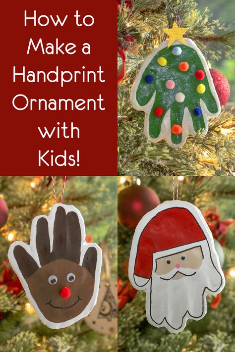 Reindeer Handprint Ornament, Handprint Bauble, Ornament Handprint, Holiday Handprint Crafts, Santa Handprint Ornament, Santa Handprint, Christmas Feels, Zelda Drawing, Christmas Handprint Crafts