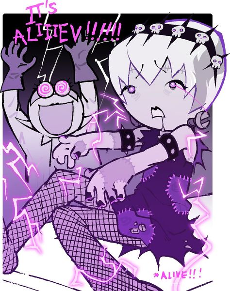 Arcadia (@Arc_ada) / X Ballora Fnaf, Rose Lalonde, Mad Scientist, Velvet Material, Beautiful Drawings, Gothic Art, Homestuck, South Park, Pretty Art