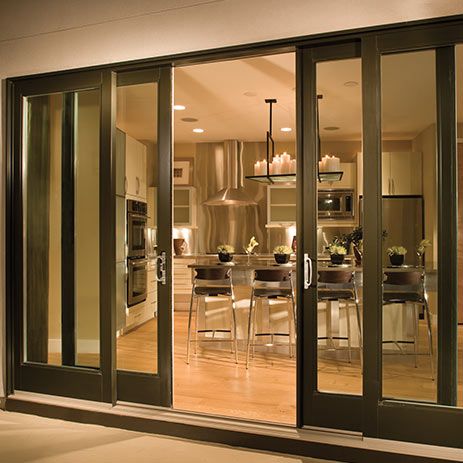 Custom New & Replacement Home Windows - Milgard Windows and Doors Glass Door Design, Sliding Doors Exterior, Sliding Glass Doors Patio, Sliding French Doors, Sliding Wood Doors, Glass Doors Patio, French Doors Exterior, Sliding Door Design, French Doors Patio