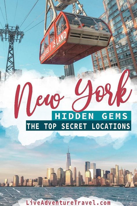 This NYC travel guide is ideal for those looking to explore more of New Yorks hidden gems and secret locations. The post will help readers discover some of the top New York City Views , take a ride on New York's cable car & even be in with a chance of becoming a New York TV show audience member. If you are planning a New York City Vacation and are looking for things to do in NYC then be sure to check this post out #NYC #NewYork #NewYorkCity #NewYorkNewYork #USATravel Traveling New York, New York Friends Locations, Cheap New York Trip, Best Of New York City, Guide To New York City, Map Of New York City Attractions, New York Things To Do In, New York National Parks, Things To Do In Tribeca Nyc