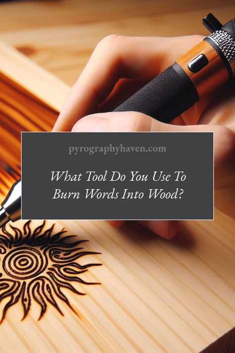 Ignite your creativity with the art of pyrography! Learn how to etch captivating designs and words into wood, transforming ordinary projects into personalized masterpieces. Wood Etching, Pyrography Pen, Etching Art, Pyrography Designs, Pyrography Tools, Pen Ideas, Safe Travels, Curved Wood, Pen Design